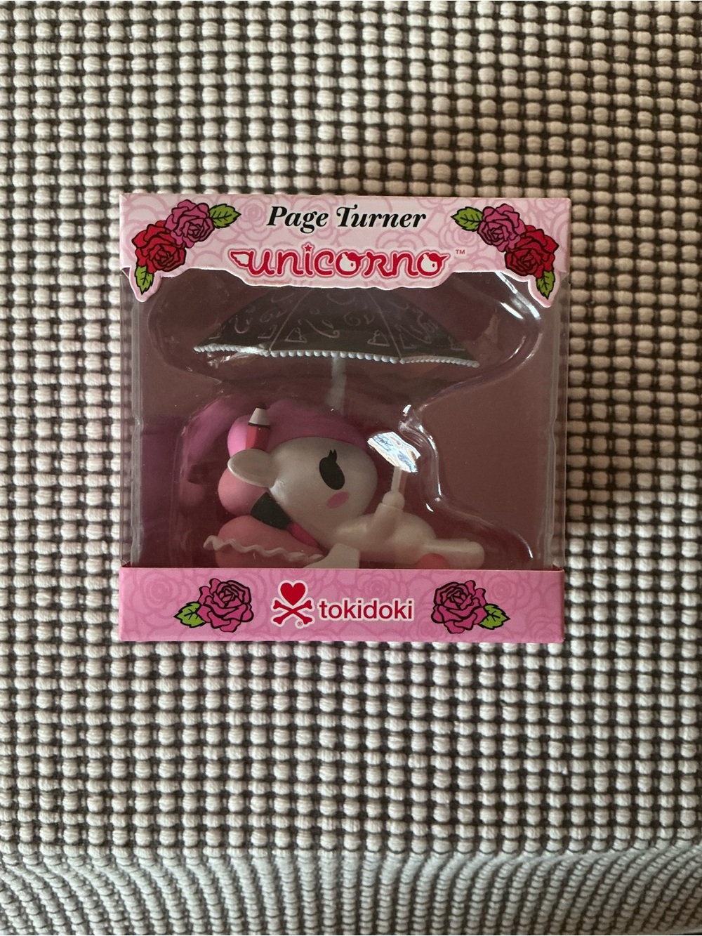 Unicorno x Tokidoki Page Turner Collectible Figurine NIB